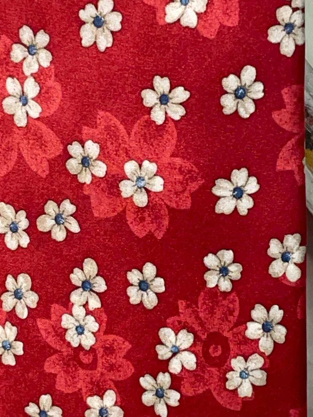 Claiborne Men's Red Floral Silk Necktie